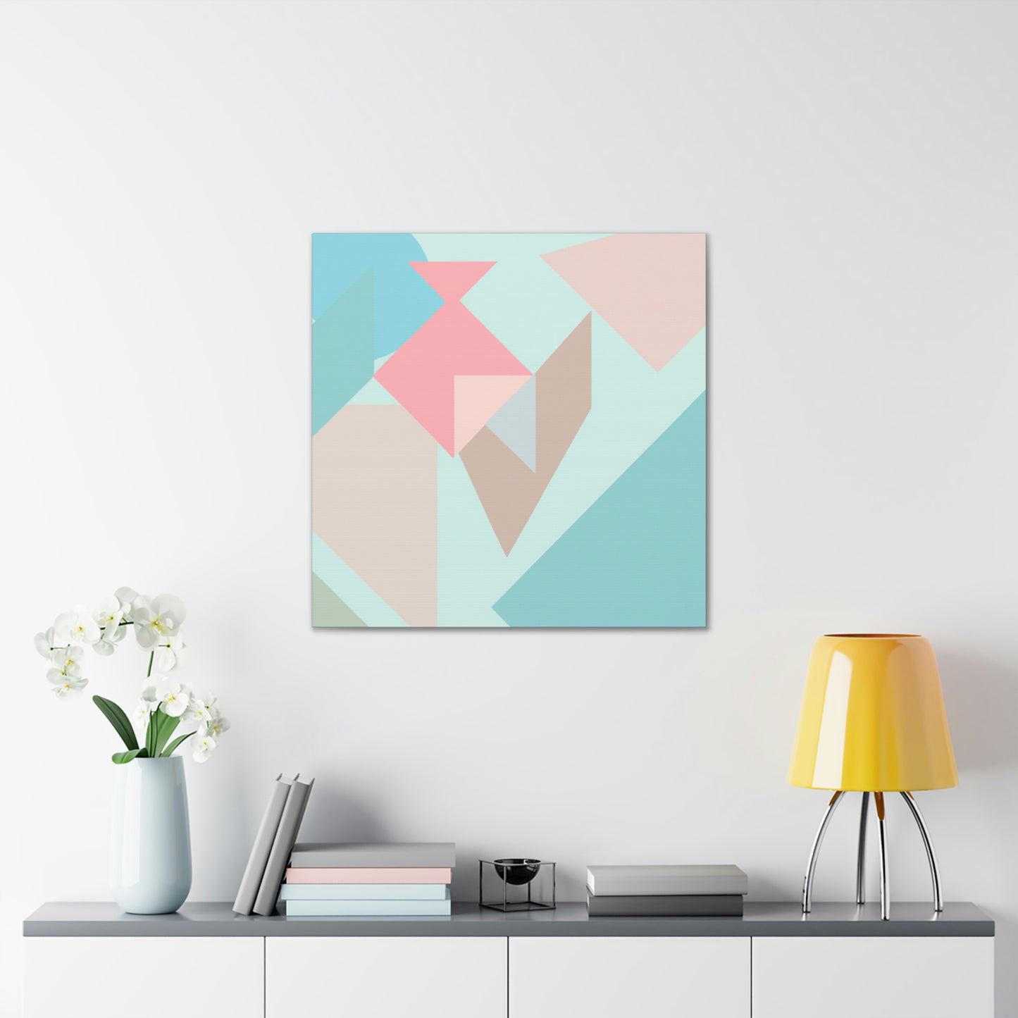 Abigail Edison - Geometric Canvas Wall Art