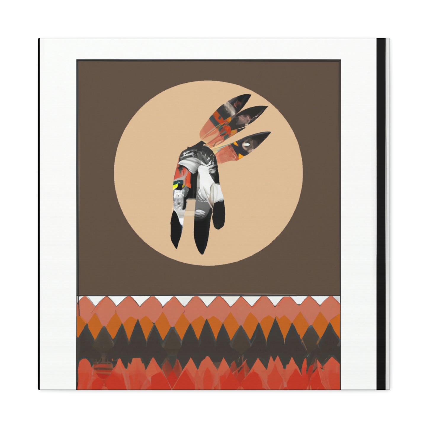 Chief Blackbear - Native American Indian Canvas Wall Art