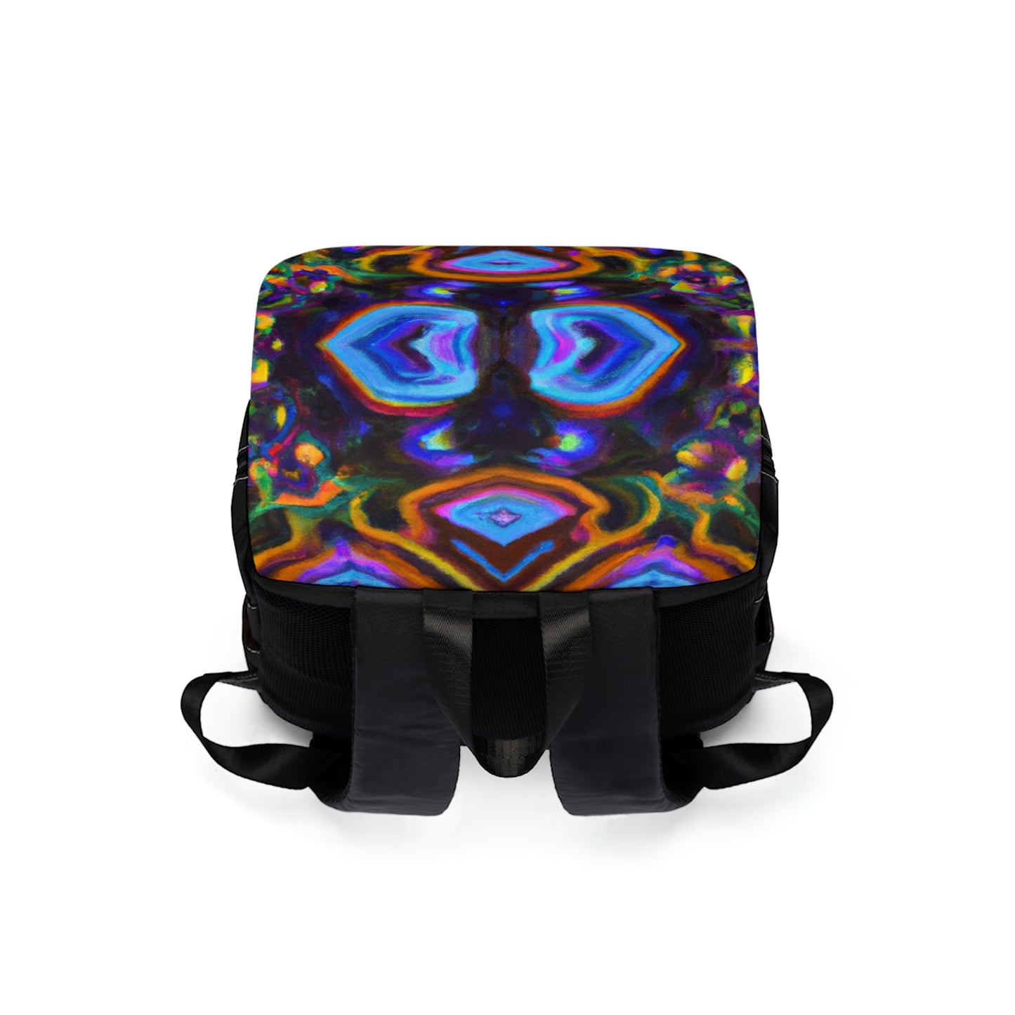 .

Deloryn - Psychedelic Shoulder Travel Backpack Bag