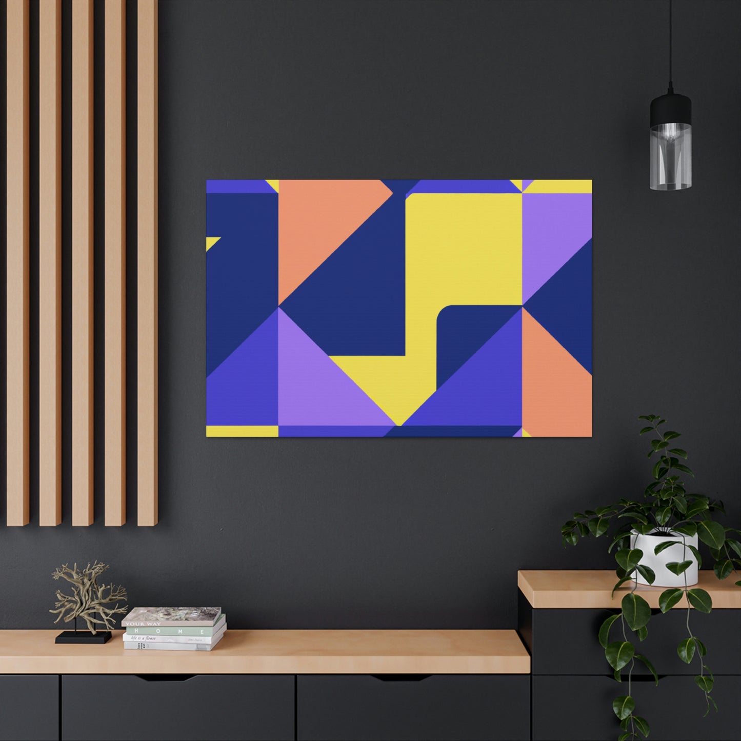 Eleanor Bellamy - Geometric Canvas Wall Art