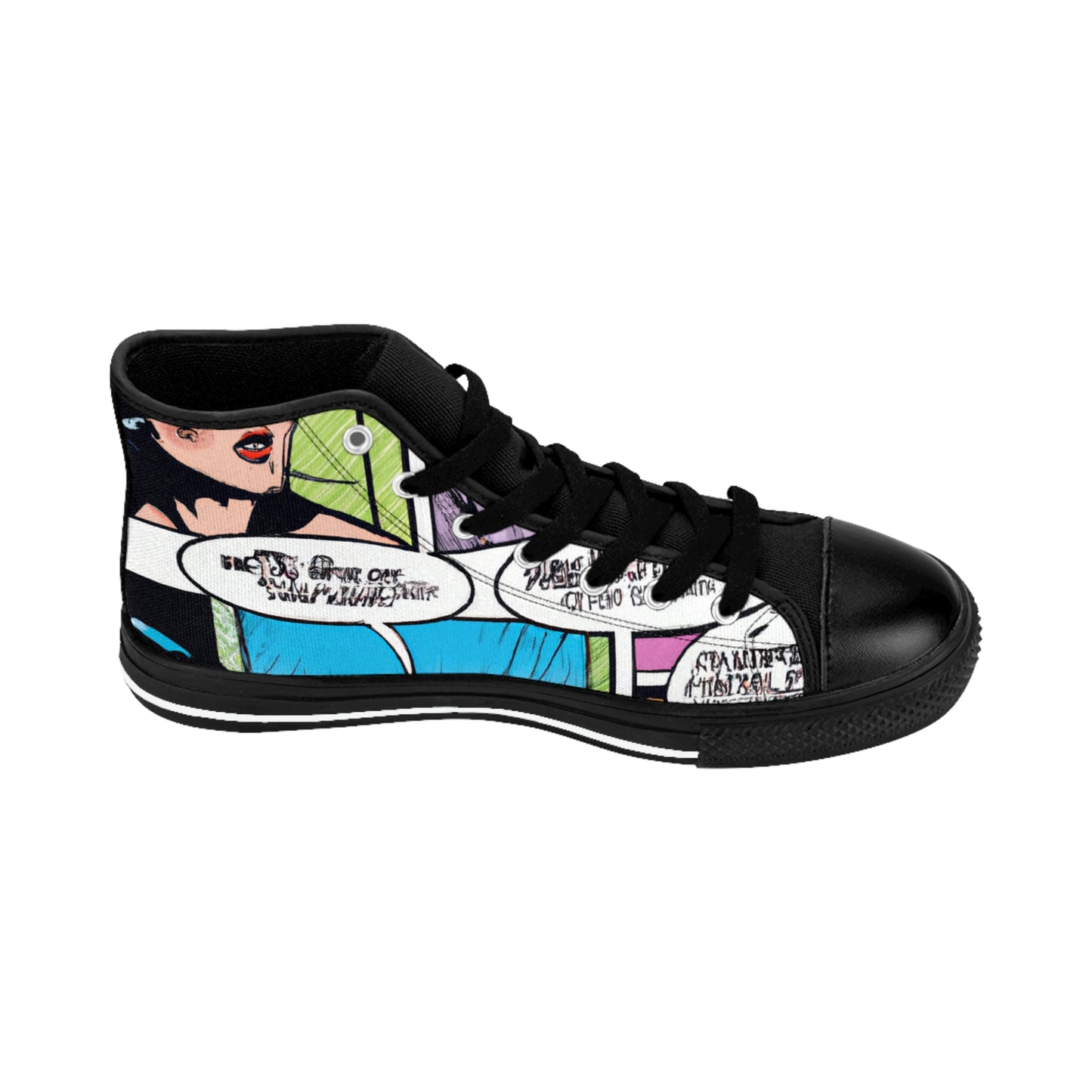 .

Sir Emmett de La Chatriere. - Comic Book Hi Tops