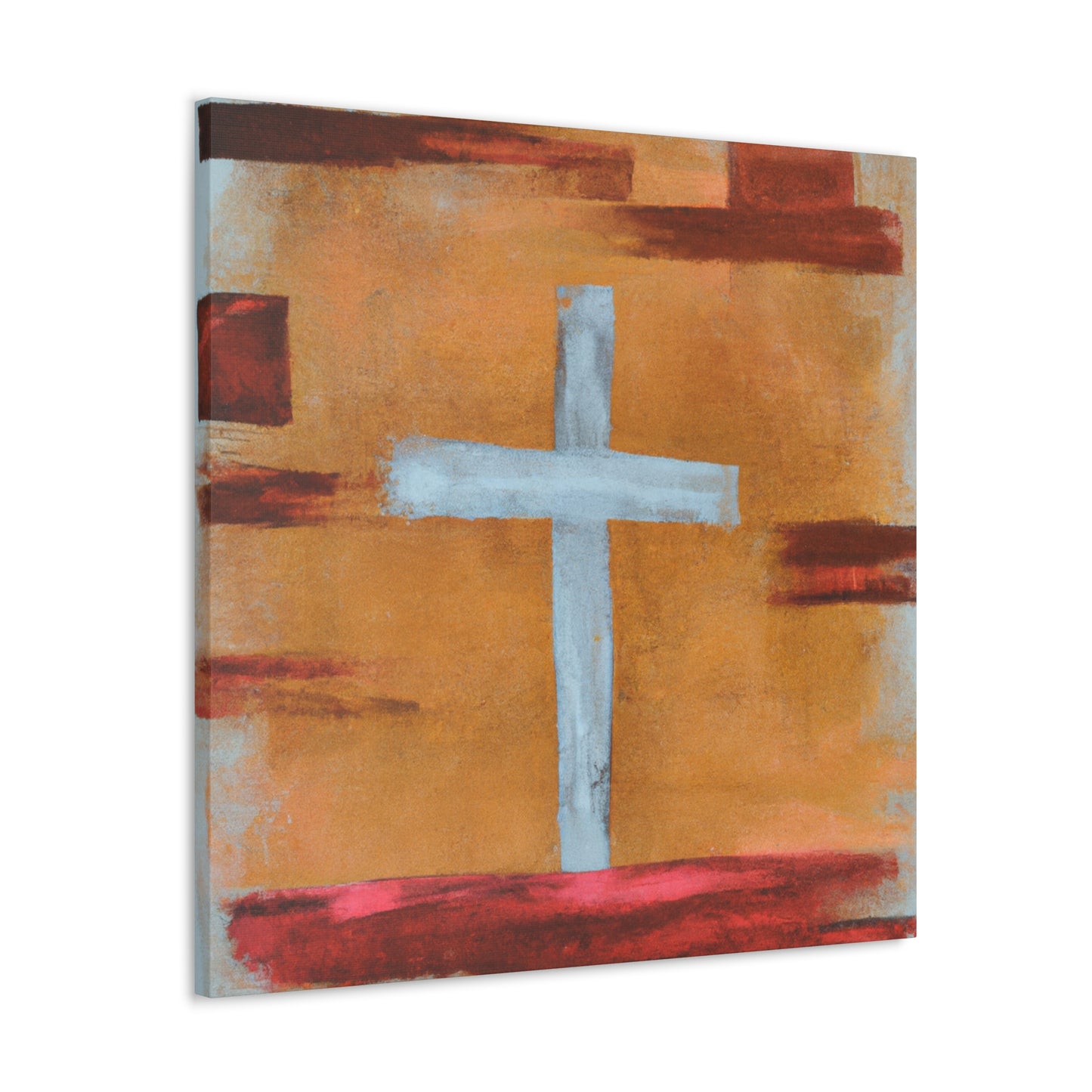 .

James 4:7  "Submit yourselves therefore to God. Resist the devil, and he will flee from you." - Canvas Wall Art