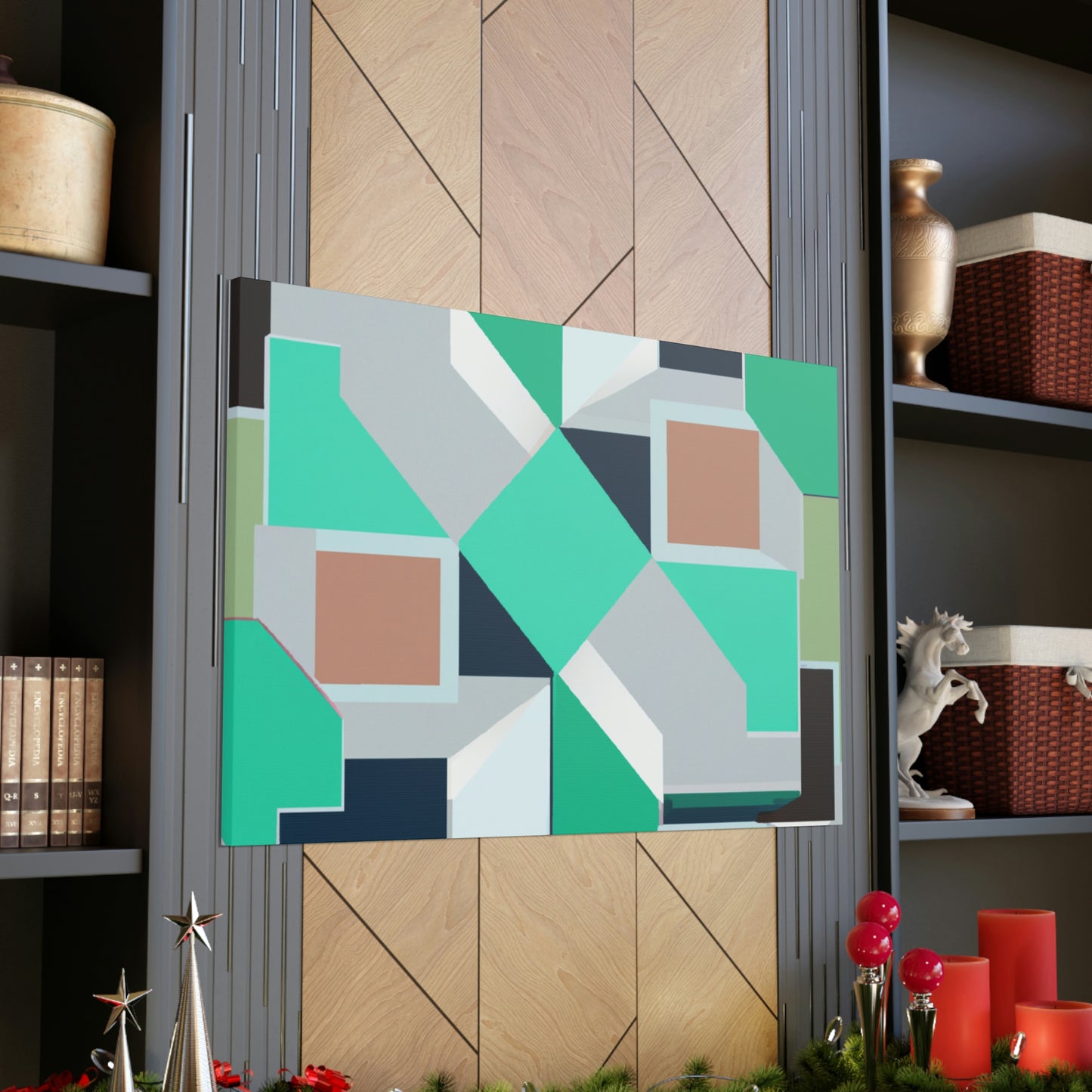 .

Griselda Juniper - Geometric Canvas Wall Art