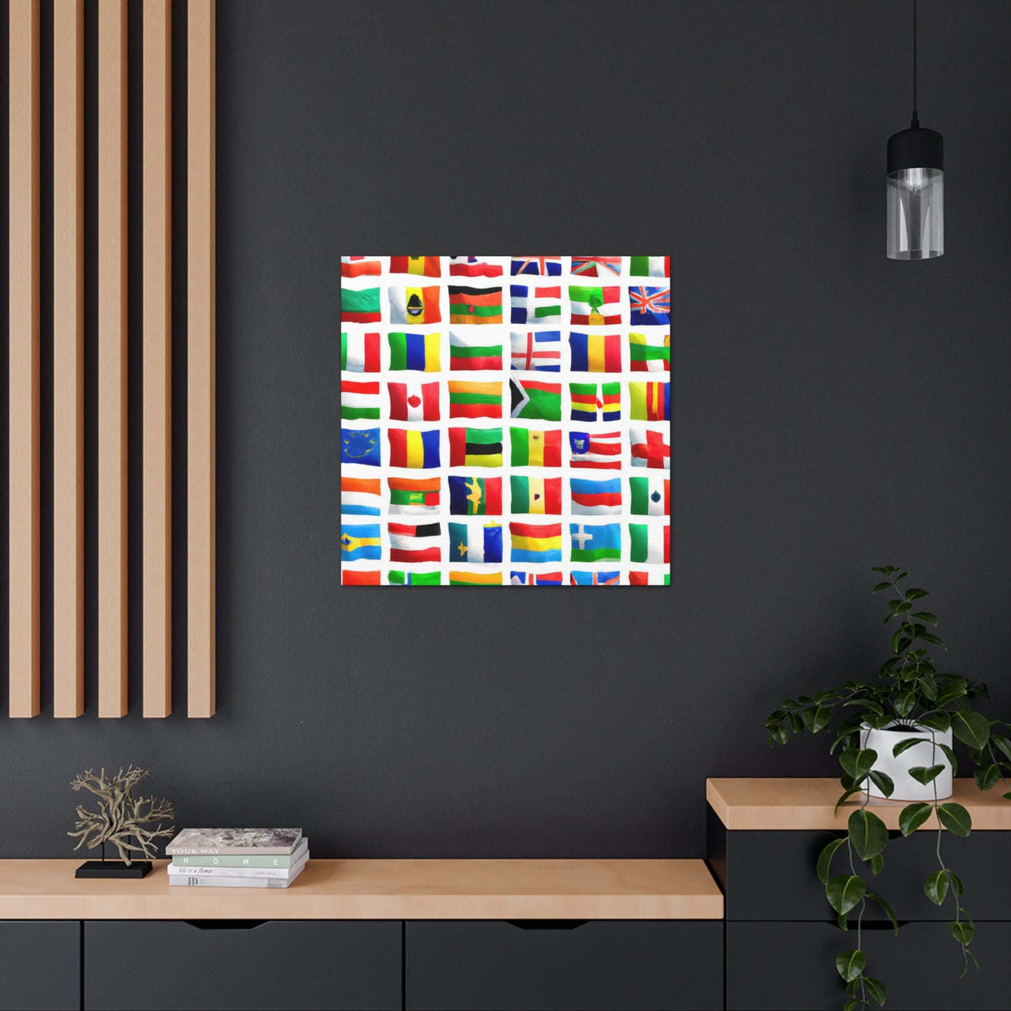 .

Josephine Bacon-Frye (1837-1893) - Flags Of The World Canvas Wall Art