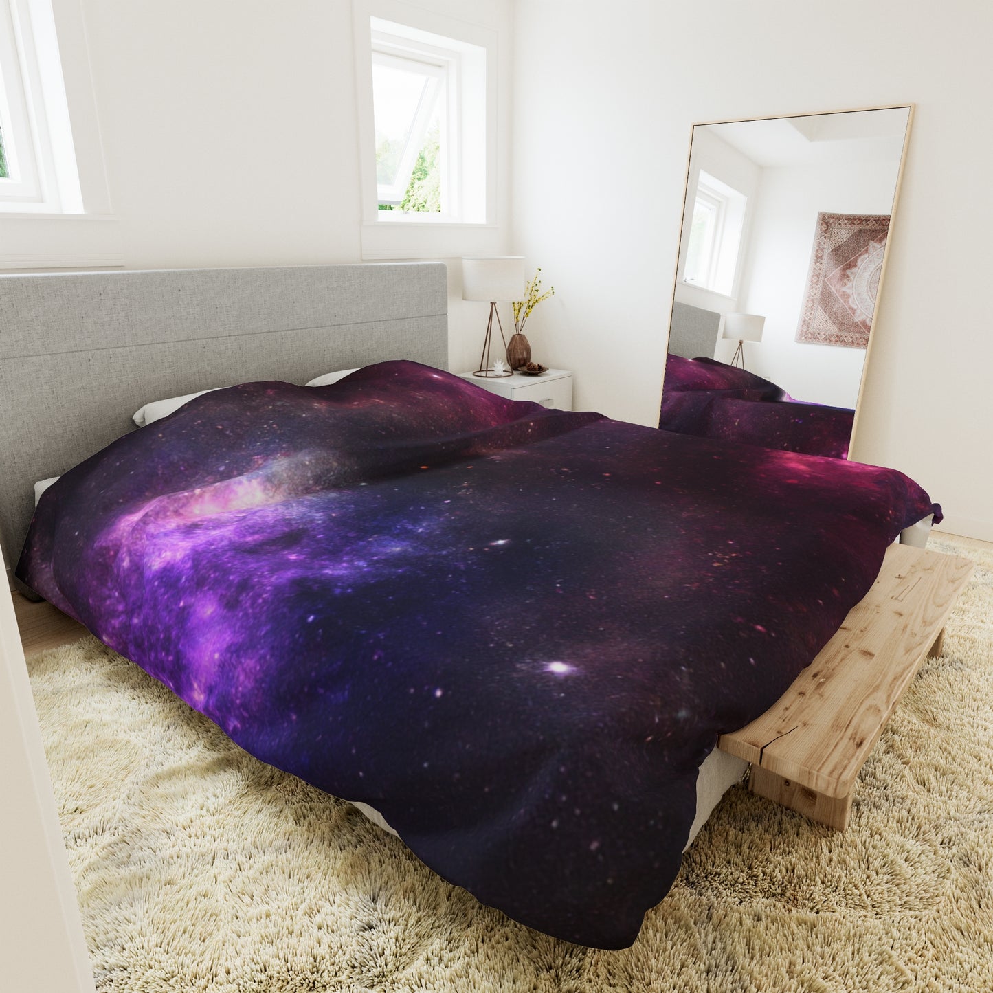 The Dream of Rockin' Rockets - Astronomy Duvet Bed Cover