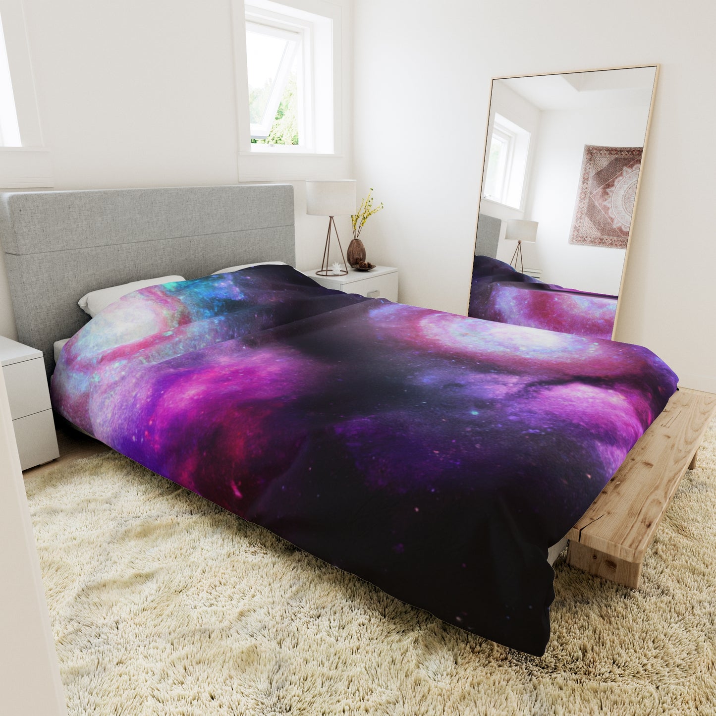 Charlie's Rocket Dream - Astronomy Duvet Bed Cover