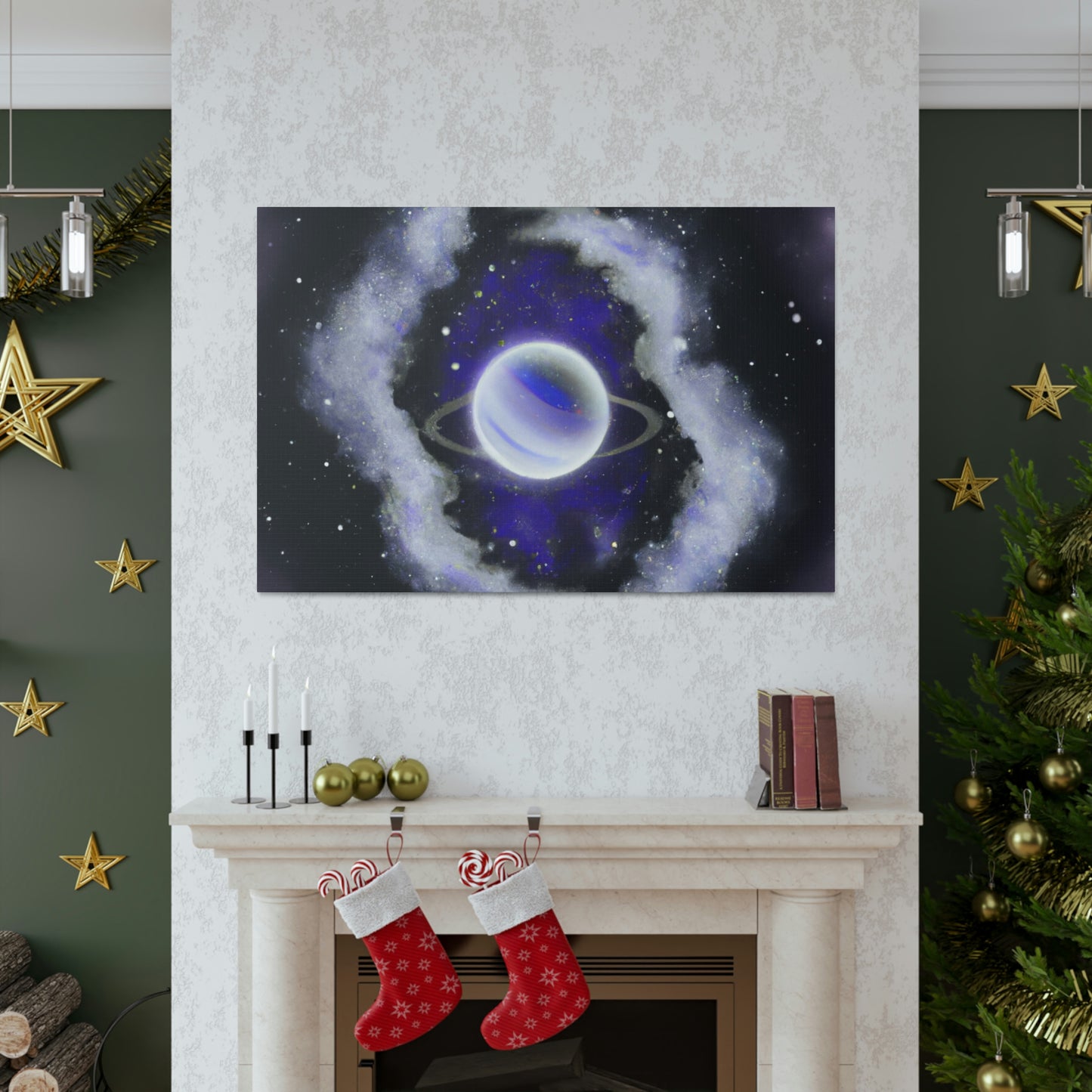 Ida Hubble - Astronomy Canvas Wall Art