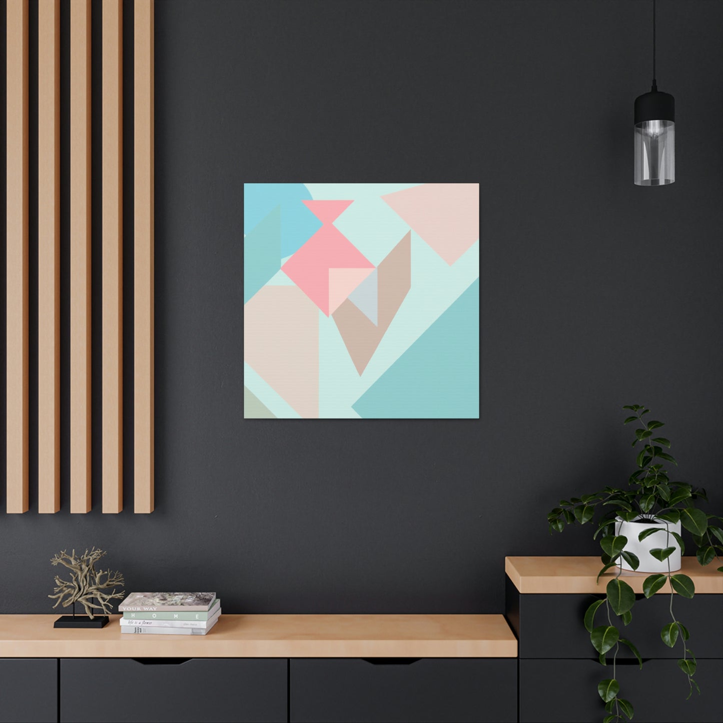 Abigail Edison - Geometric Canvas Wall Art