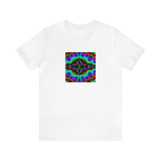 Alton Lacoste - Psychedelic Trippy Pattern Tee Shirt