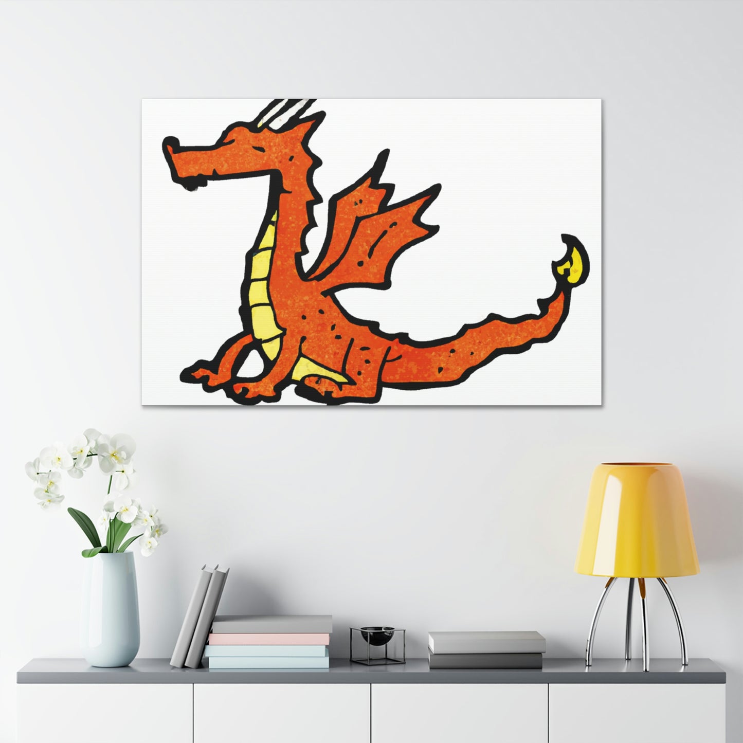 .

Ravynne Fearlessblade - Dragon Collector Canvas Wall Art
