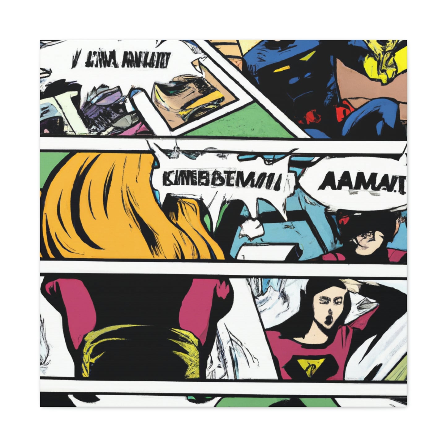Captain Comet - Comics - Canvas