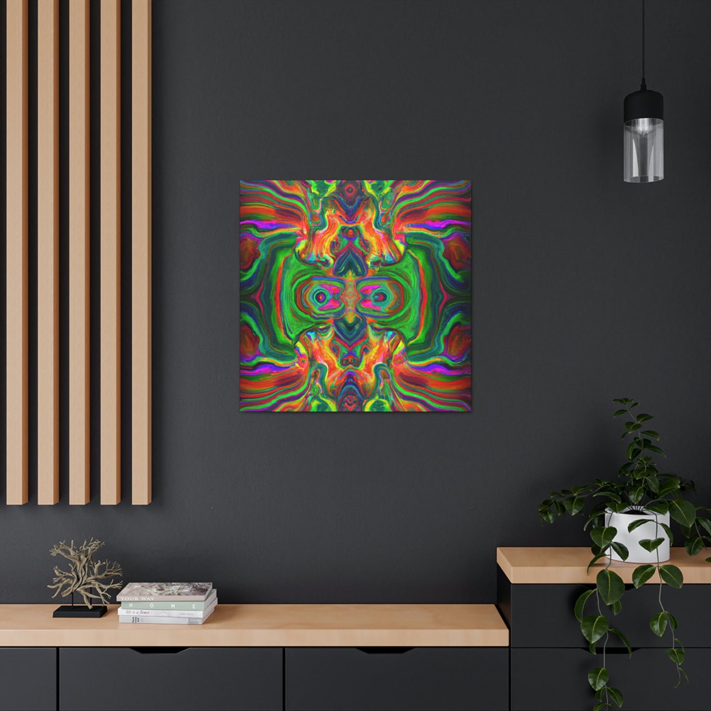 Adelaide Curie - Psychedelic Canvas Wall Art