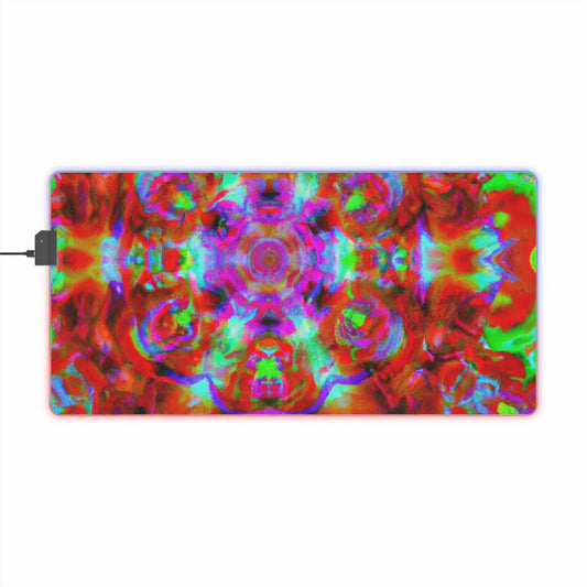 Penny Parker - Psychedelic Trippy LED Light Up Gaming Mouse Pad