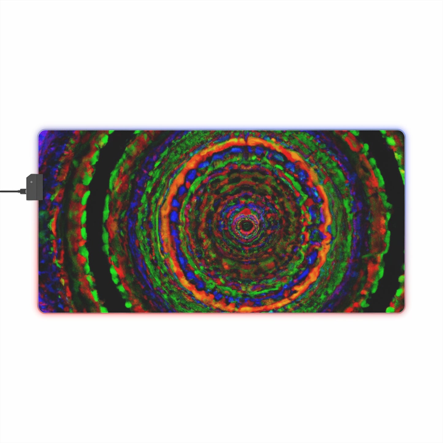 Buster Balwanz - Psychedelic Trippy LED Light Up Gaming Mouse Pad