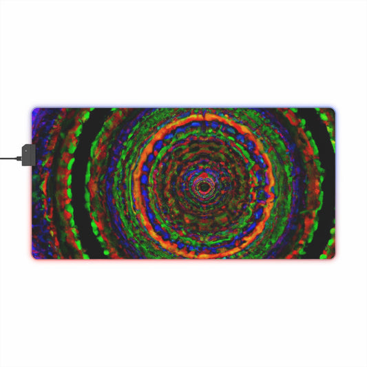Buster Balwanz - Psychedelic Trippy LED Light Up Gaming Mouse Pad