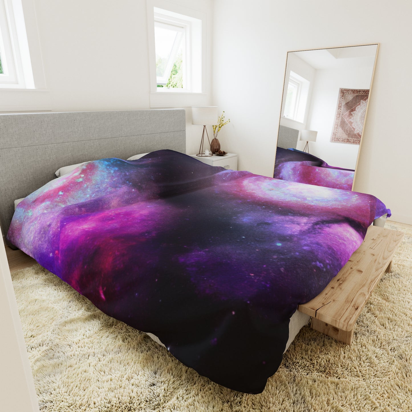 Charlie's Rocket Dream - Astronomy Duvet Bed Cover