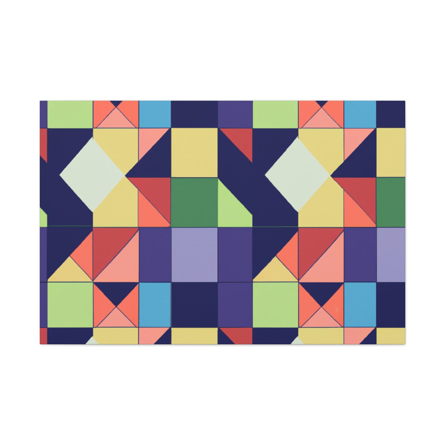 Miles Whitewell - Geometric Canvas Wall Art