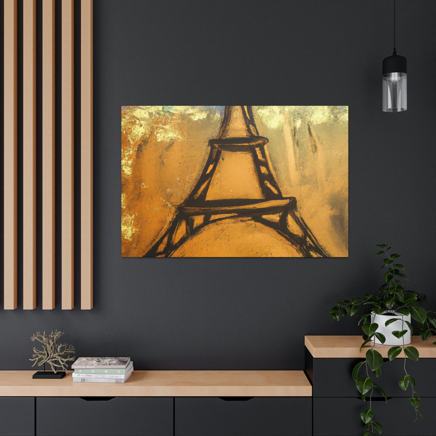 Jacques le Grand - Eiffel Tower Canvas Wall Art