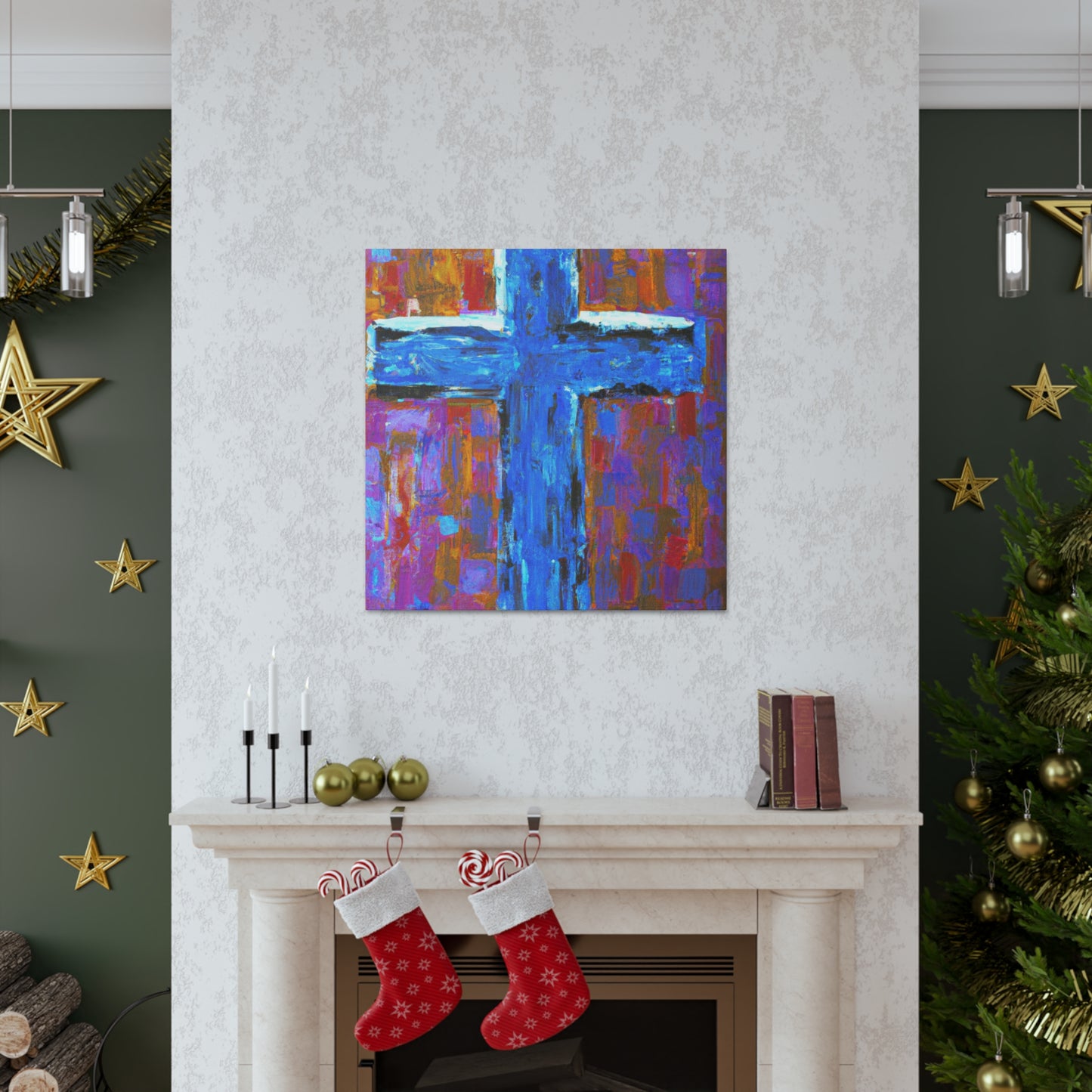 1 John 3:16 - Canvas Wall Art