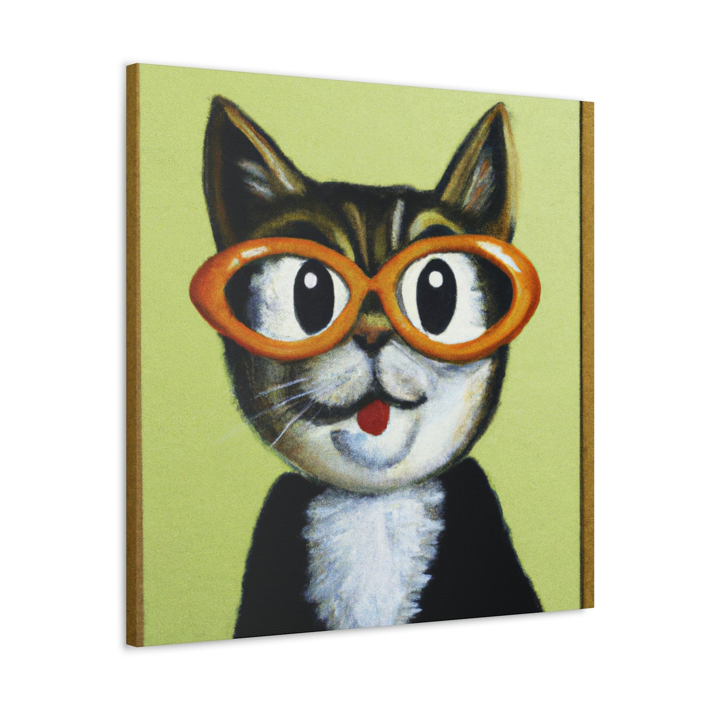 Marmalade Mackerel - Cat Lovers Canvas Wall Art