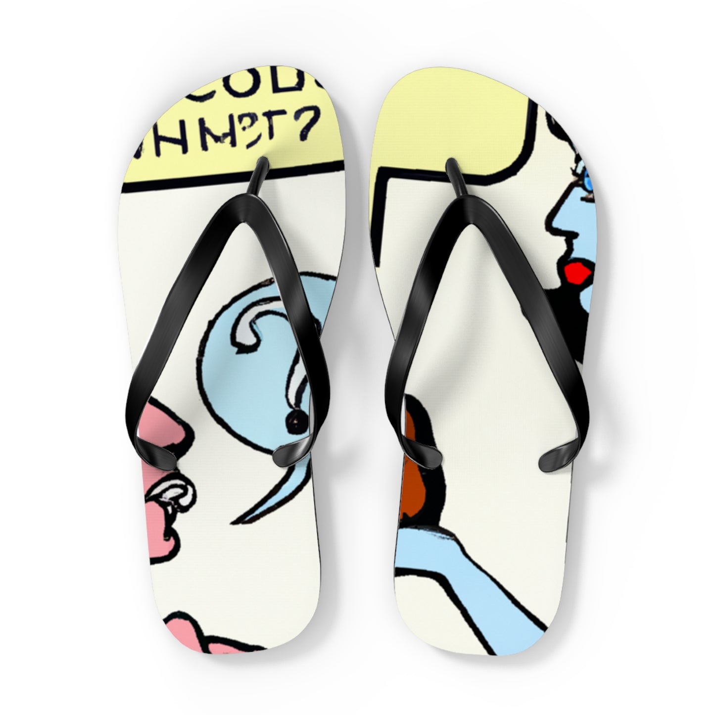 Astra Galaxia - Comics Collector Flip Flop Beach Sandals