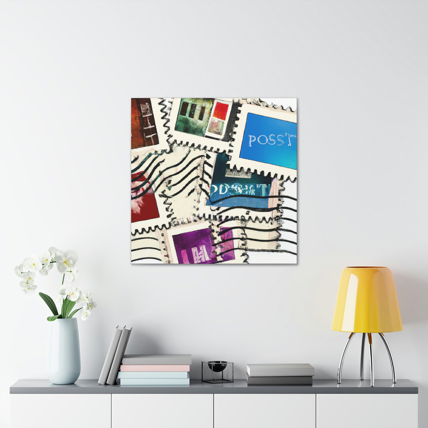 Global Celebrations Stamp Collection - Canvas