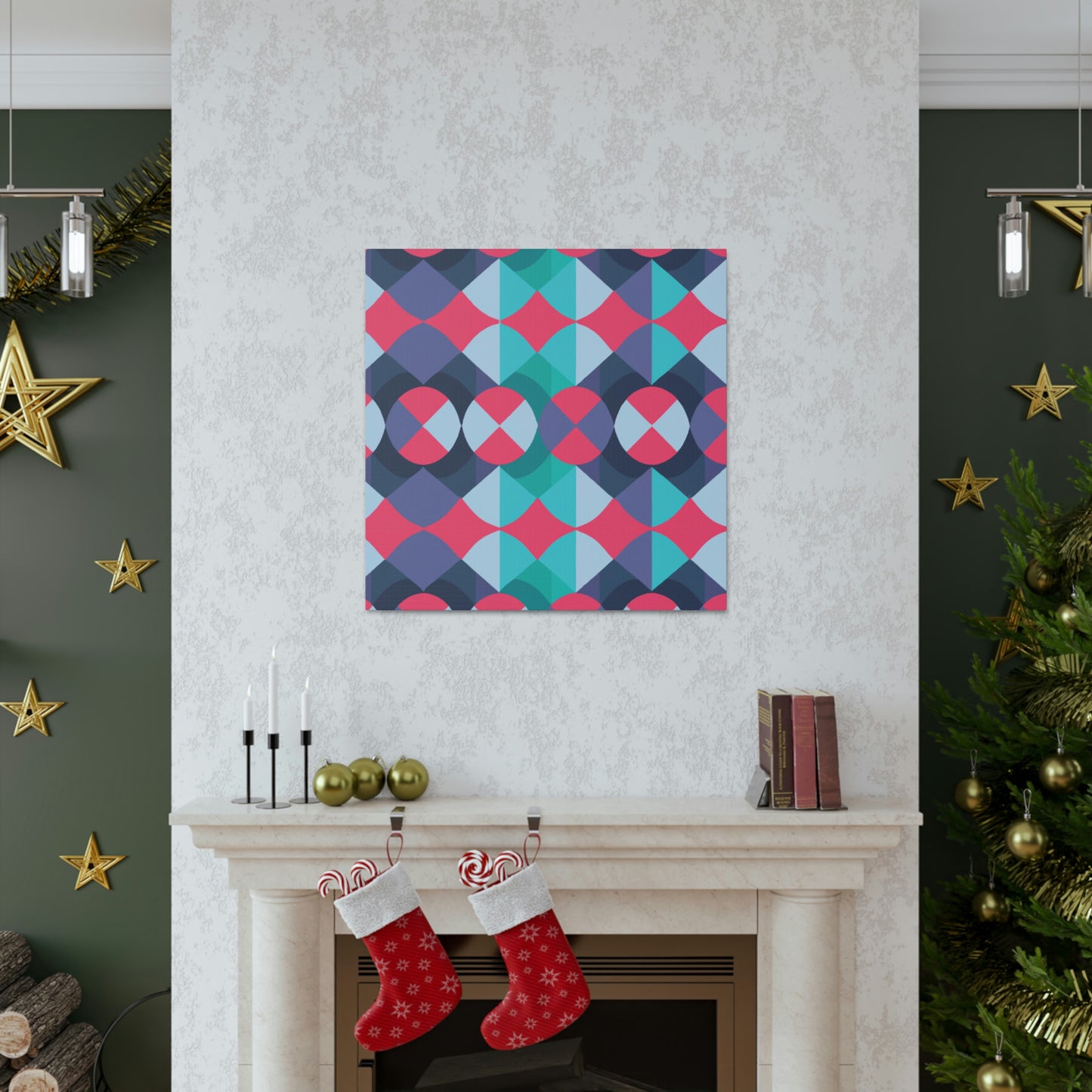 Aurora Reyburn - Geometric Canvas Wall Art