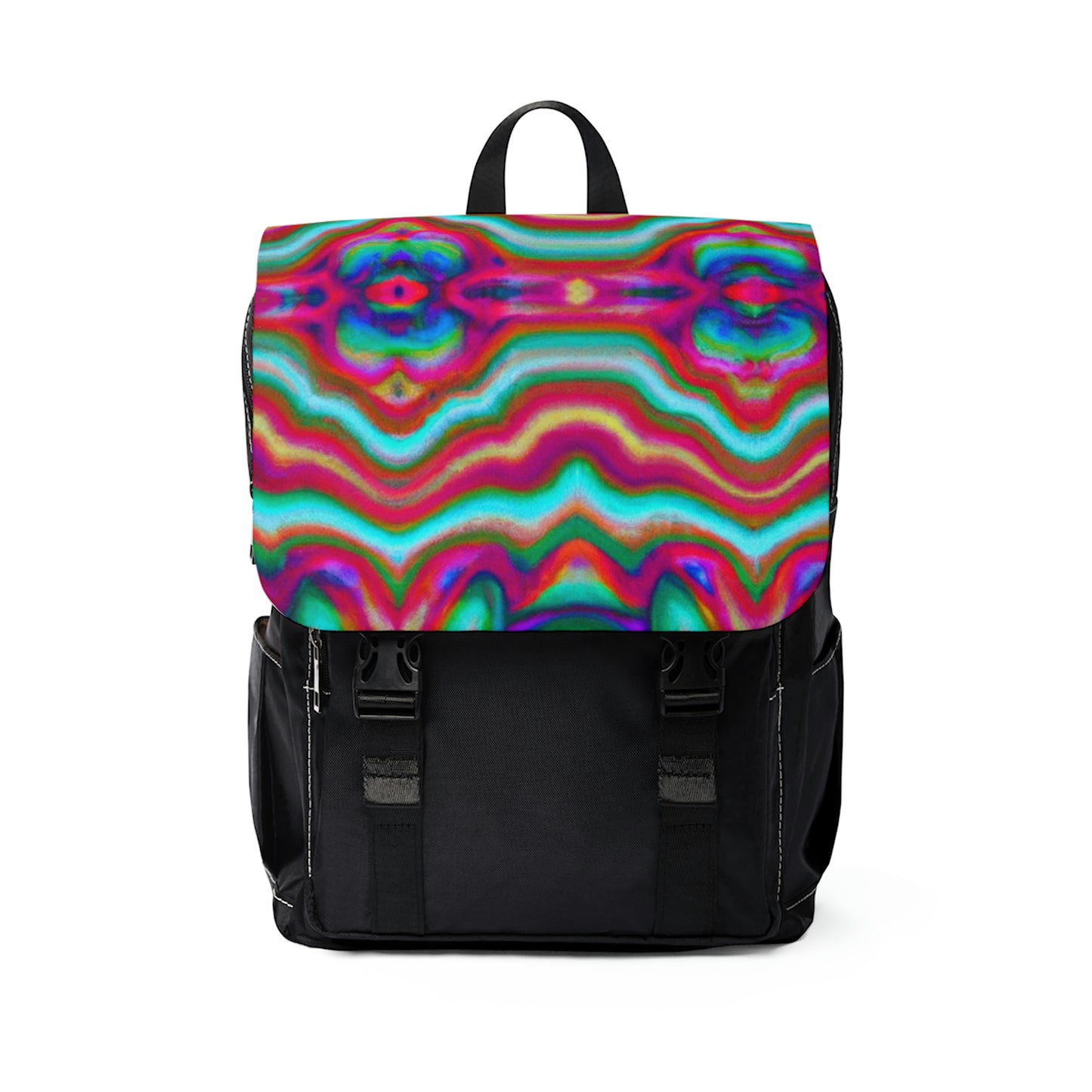 Cãel Couture - Psychedelic Shoulder Travel Backpack Bag