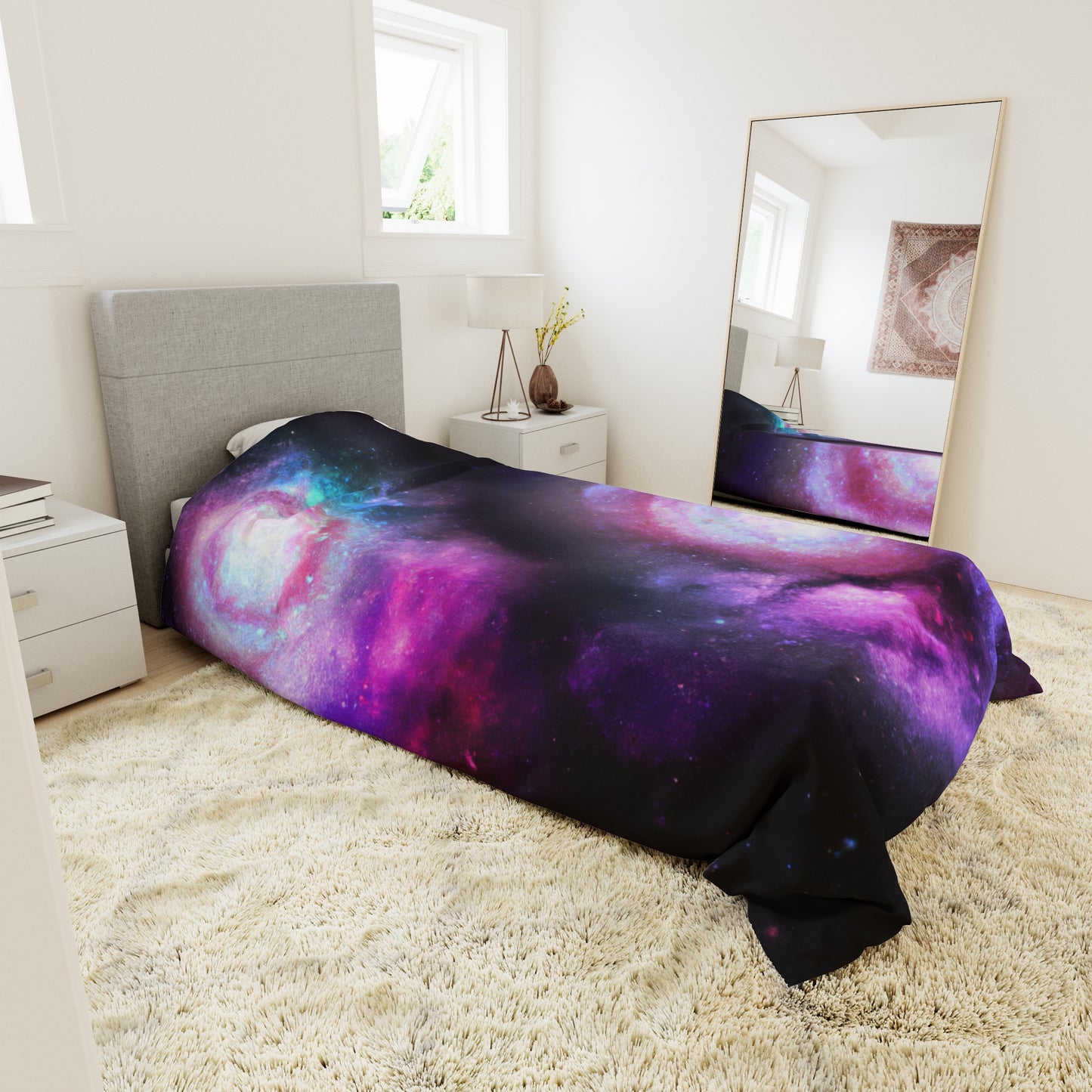 Charlie's Rocket Dream - Astronomy Duvet Bed Cover