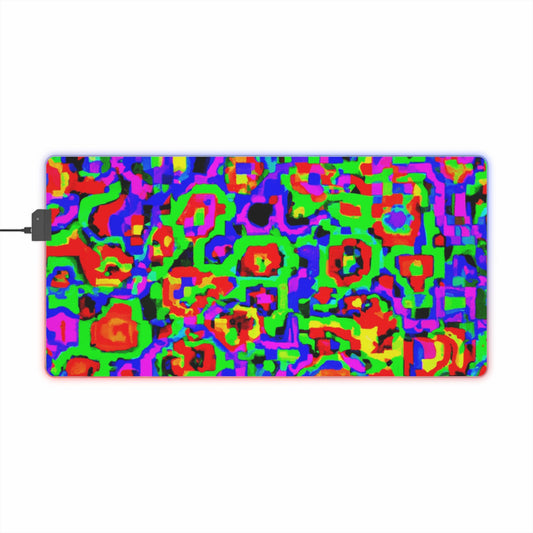 Rocky Roadster - Psychedelic Trippy LED Light Up Gaming Mouse Pad