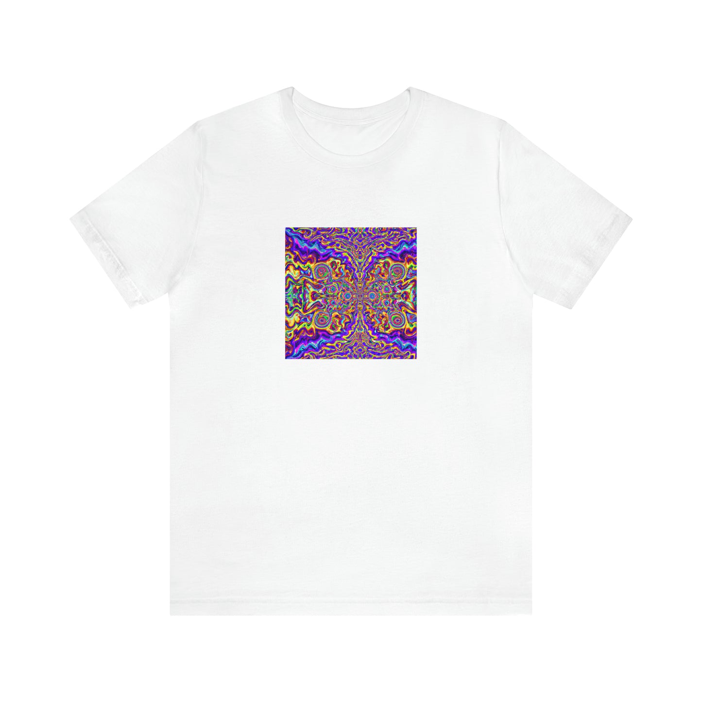 Virgil 'V' Vanderbilt - Psychedelic Trippy Pattern Tee Shirt