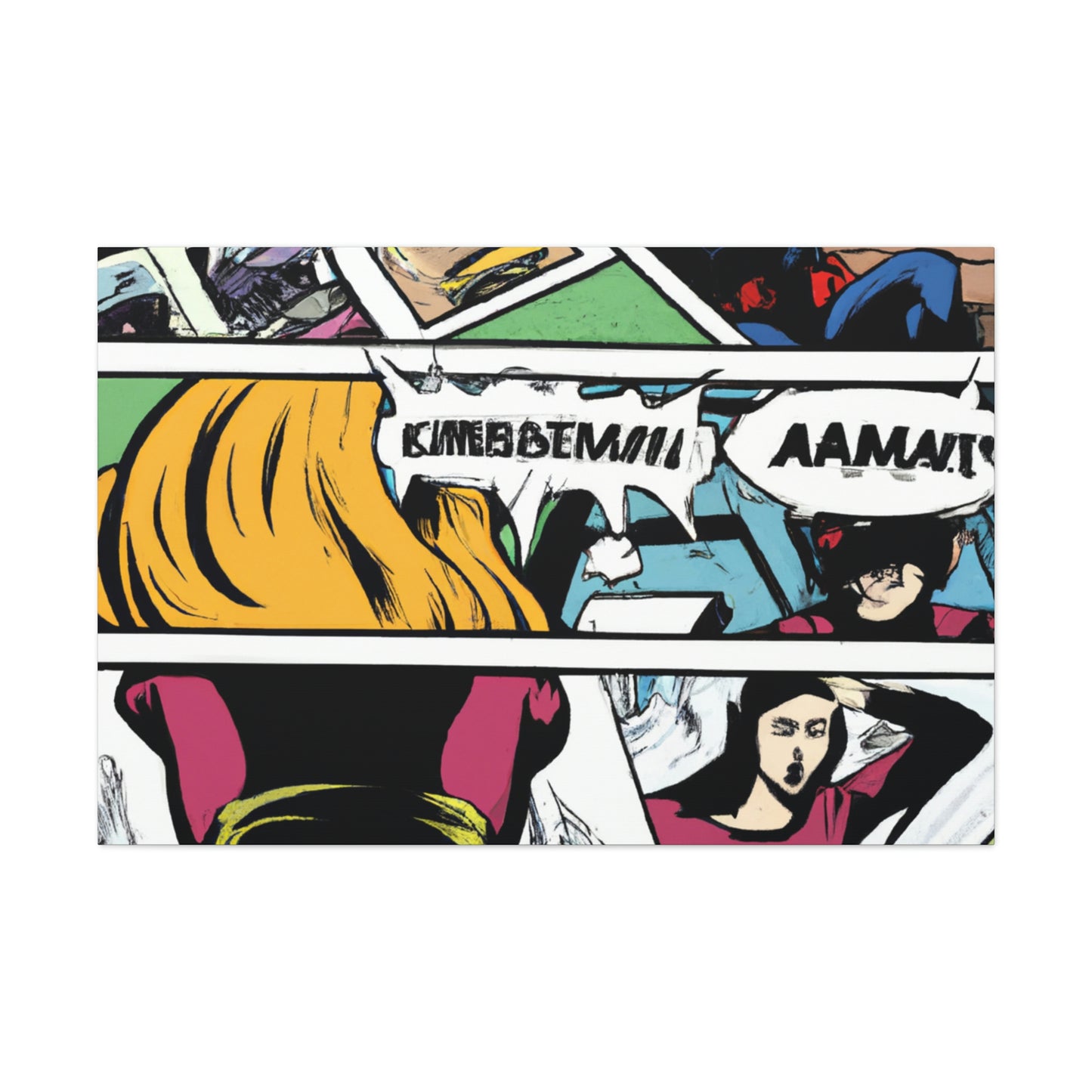 Captain Comet - Comics - Canvas