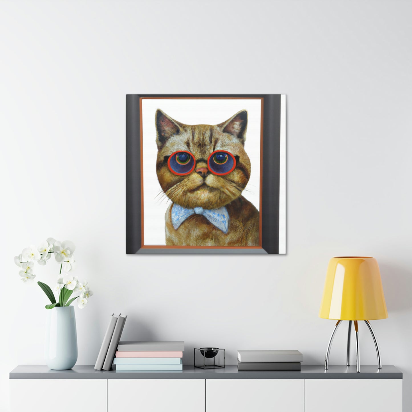Patches Petey - Cat Lovers Canvas Wall Art