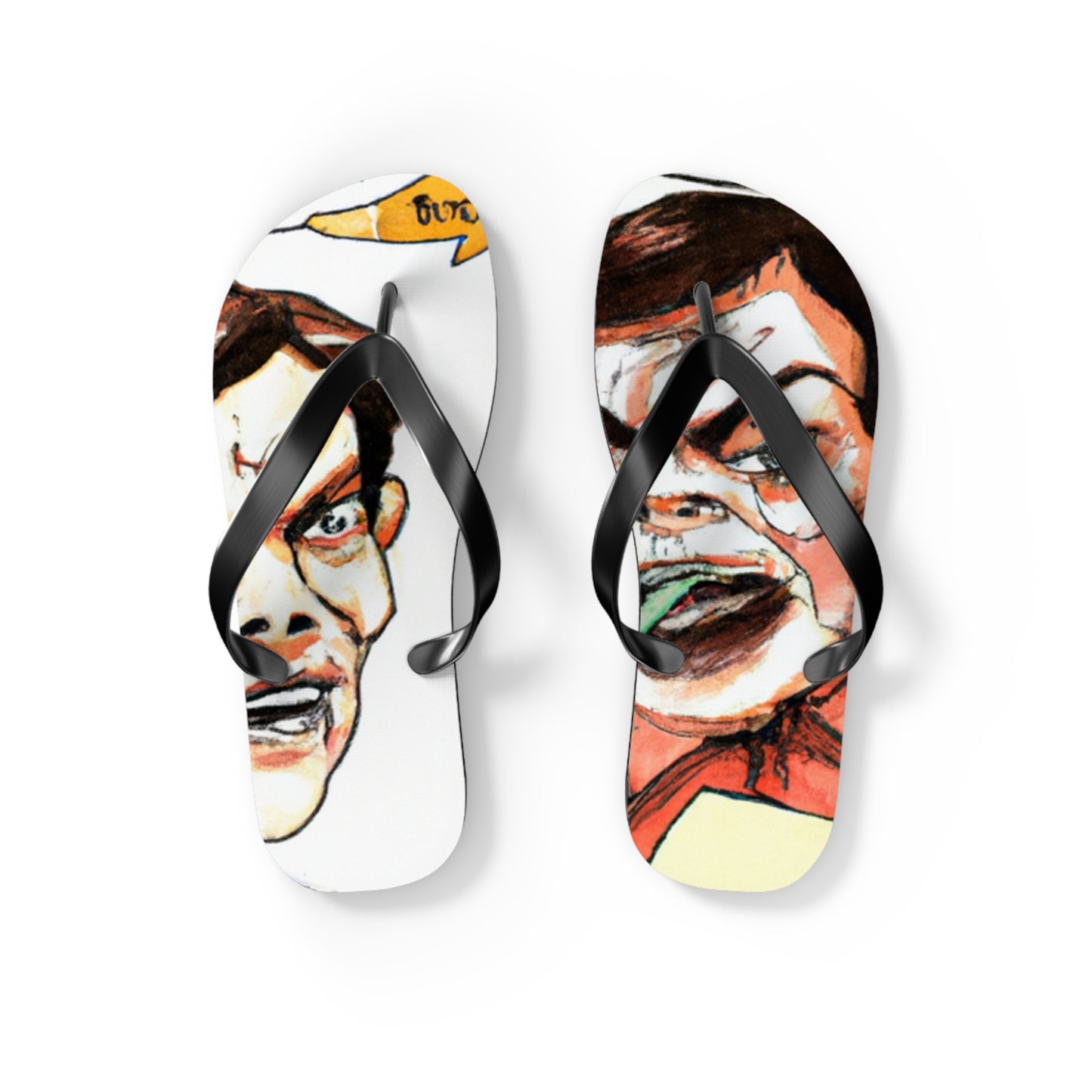 Sproosh Swiftly - Comics Collector Flip Flop Beach Sandals