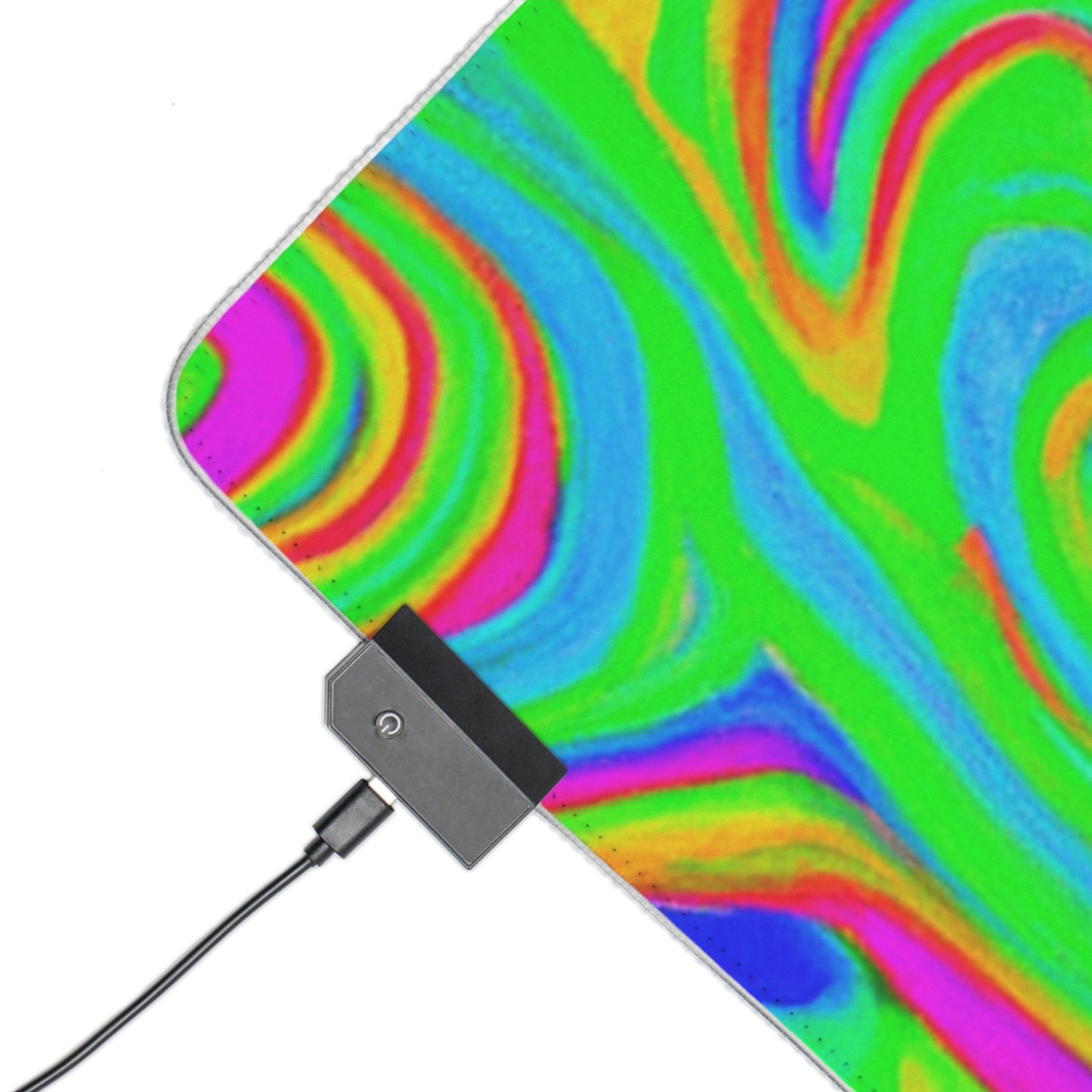 Gus 'The Groove' Gatsby - Psychedelic Trippy LED Light Up Gaming Mouse Pad