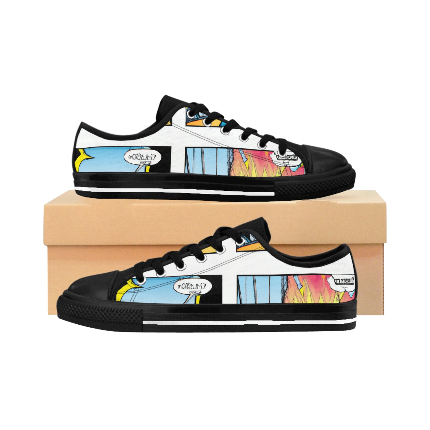 Kelby of Merwich - Comic Book Low Top