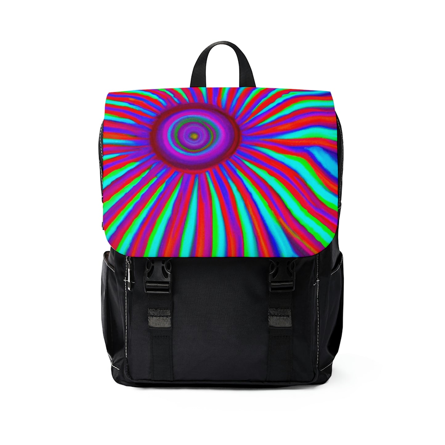 Gustoffen - Psychedelic Shoulder Travel Backpack Bag
