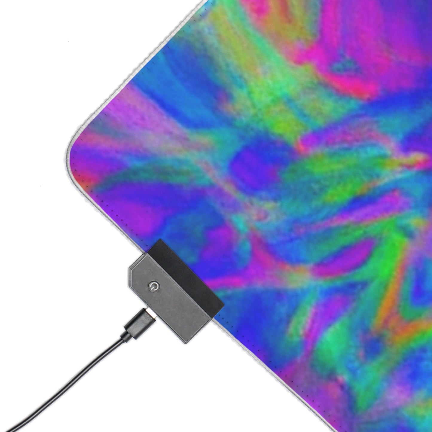 Johnny Rocketman - Psychedelic Trippy LED Light Up Gaming Mouse Pad