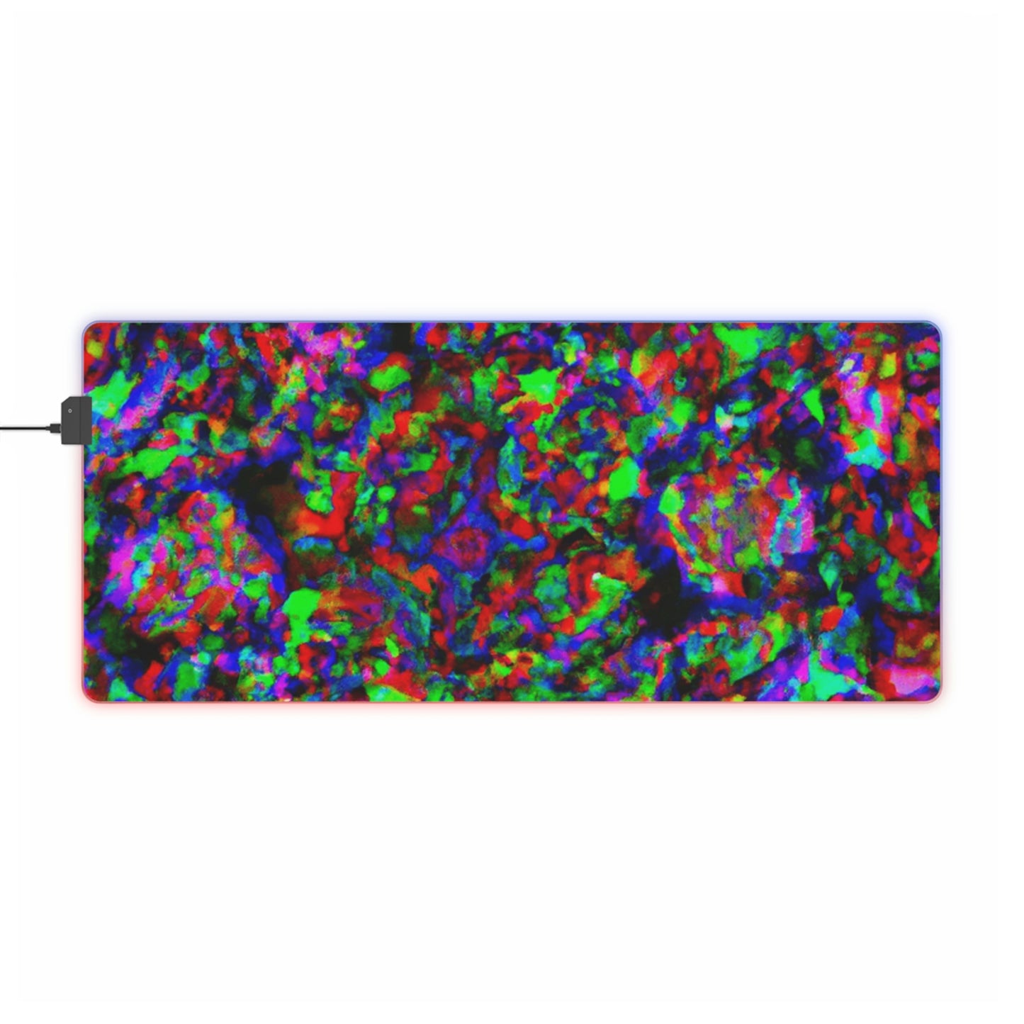 Violette Faberge - Psychedelic Trippy LED Light Up Gaming Mouse Pad