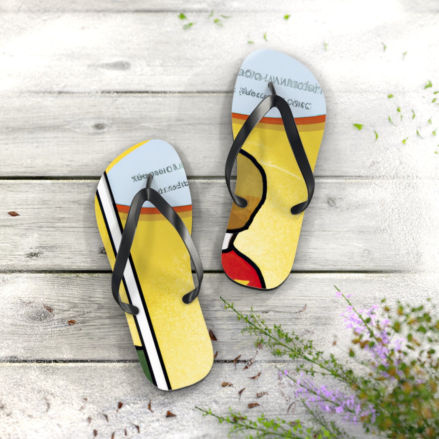 Lightning Girl - Comics Collector Flip Flop Beach Sandals