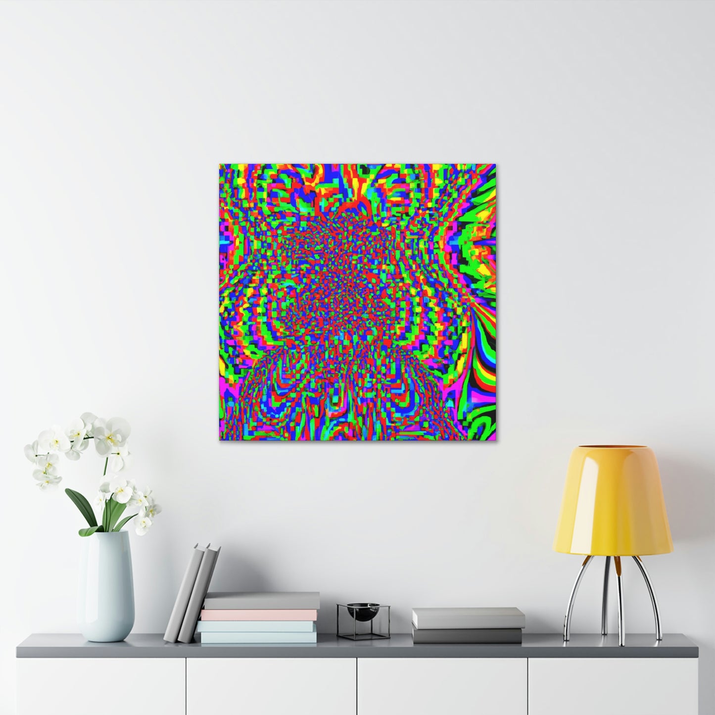 Maurice Fuston - psychedelic Canvas