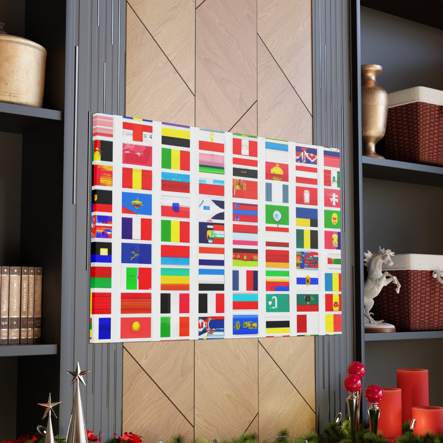 John Gable, Flag Designer - Flags Of The World Canvas Wall Art