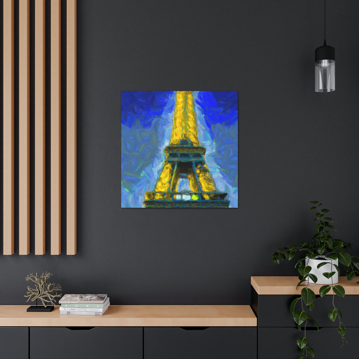 Hercule Poiroux - Eiffel Tower Canvas Wall Art