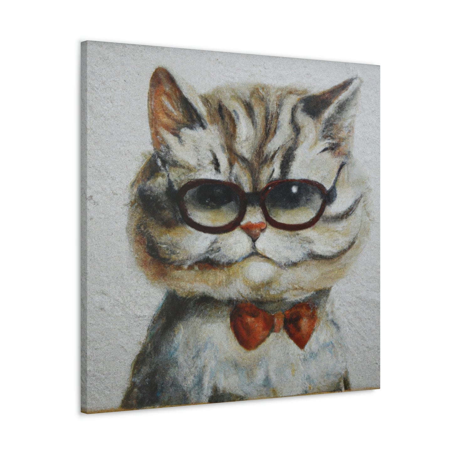 Furball Fluffles - Cat Lovers Canvas Wall Art
