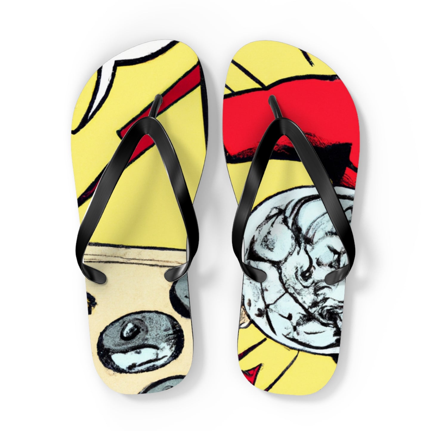 Superella - Comics Collector Flip Flop Beach Sandals