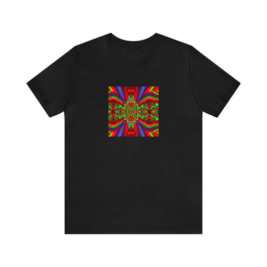 Wilfred Peterson - - Psychedelic Trippy Pattern Tee Shirt