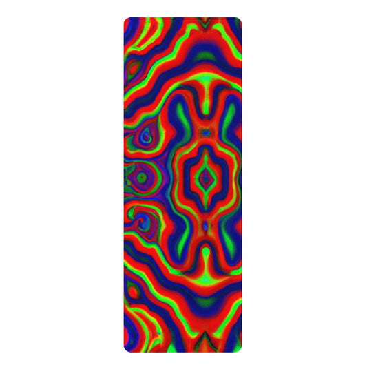 Santoshi Dharma - Psychedelic Yoga Exercise Workout Mat - 24″ x 68"