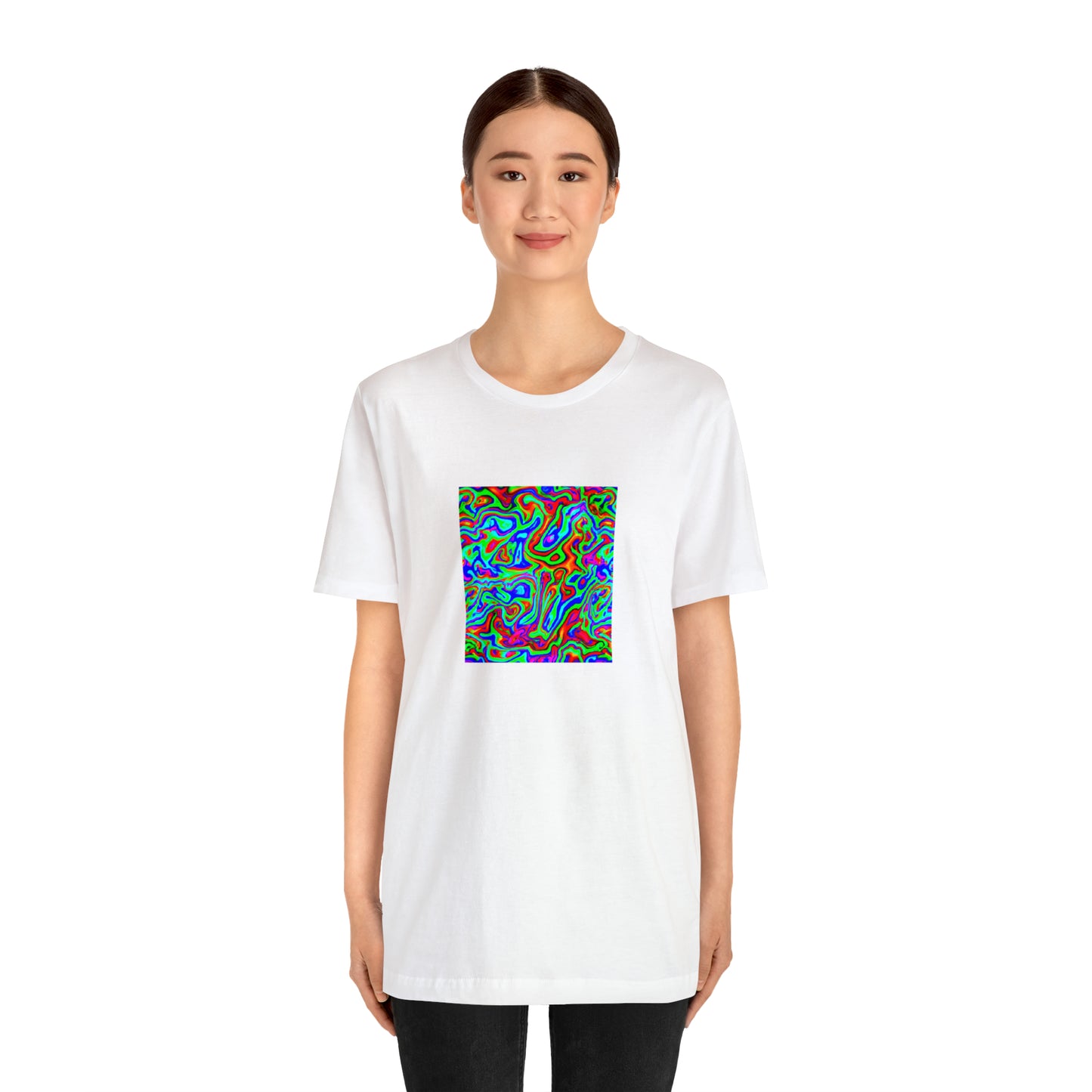 Coco Fashions - Psychedelic Trippy Pattern Tee Shirt