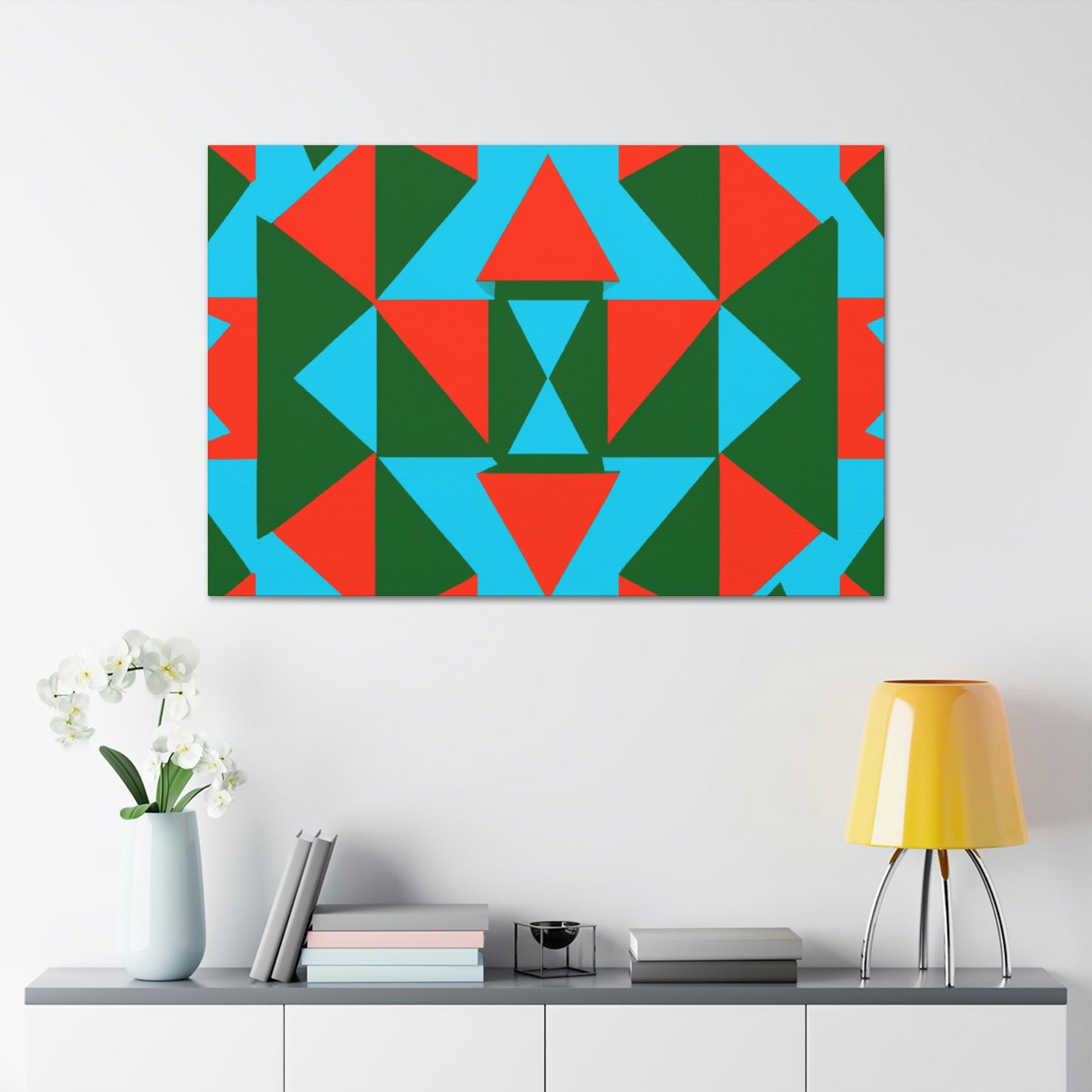 Mabel Edison - Geometric Canvas Wall Art