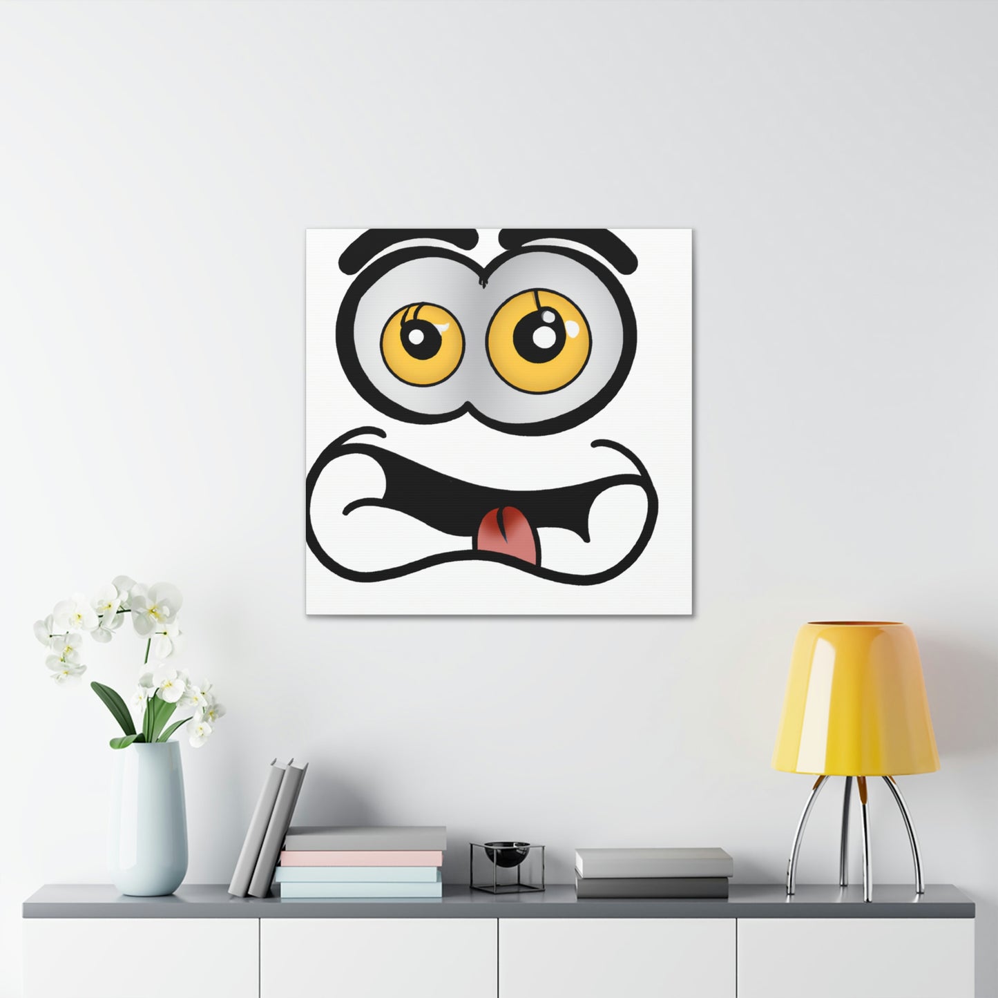 Edgar Turner - Cartoon Collector Canvas Wall Art